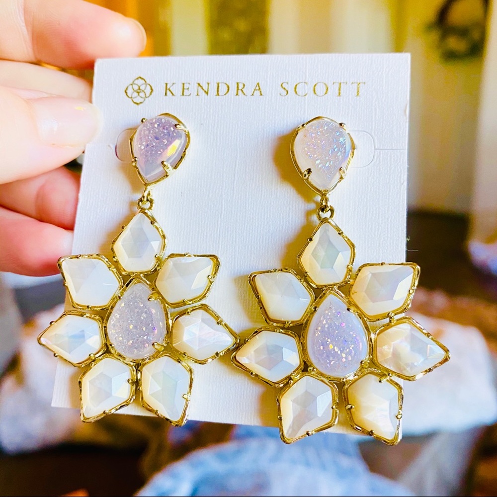 Kendra Scott Drusy Statement Earrings